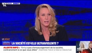 Marion Maréchal: "La menace de l'ultradroite est dérisoire"