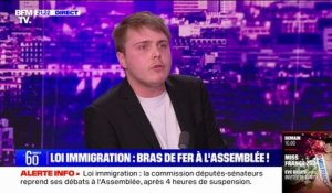 Projet de loi immigration: "On a une parodie de démocratie devant nos yeux", pour Louis Boyard (LFI)