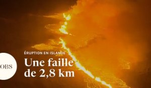 Islande : les images de la nouvelle éruption volcanique qui secoue l’île