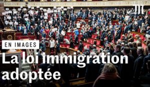 Adoption de la loi « immigration » : le résumé de la soirée