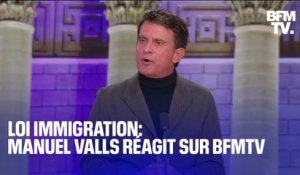 Loi immigration: l'interview de Manuel Valls en intégralité