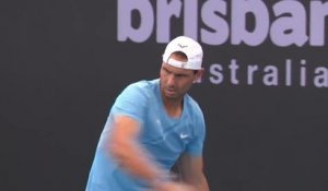 Brisbane - Nadal s'entraîne à quelques jours du tournoi