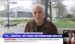 Grève Eurostar: "C'est très bien de choisir des grèves à des moments où ça peut poser problème", estime Philippe Poutou