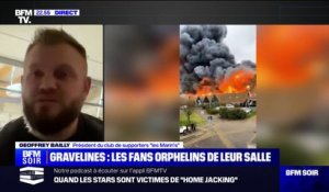 Incendie à Gravelines: "C'est une partie de nous qui est partie en fumée" réagit Geoffrey Bailly, président du club de supporter "les Marin's"