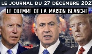 Israël : le juge de paix américain ?   - JT du mercredi 27 décembre 2023