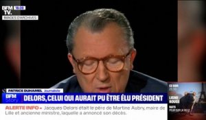 Jacques Delors "était un immense européen", souligne Patrice Duhamel