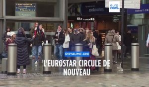 Londres : Après plus de 24 heures d'interruption le trafic de l'Eurostar a repris