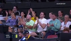 Dimitrov en mode diesel face à Murray : les temps forts du match en vidéo