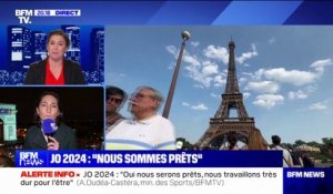 JO 2024: "Oui, nous serons prêts" assure Amélie Oudéa-Castéra, ministre des Sports