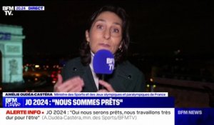 JO 2024: "L'objectif est d'entrer dans le top 5 des nations les plus médaillées" annonce Amélie Oudéa-Castéra, ministre des Sports