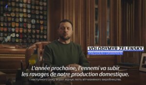 Zelensky promet de "ravager" les forces russes, la Russie "ne reculera jamais" selon Poutine