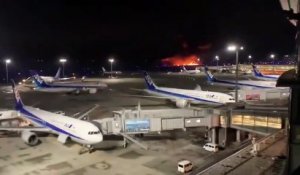 Japon : collision, évacuations, incendie… Ce que l’on sait de la situation à l’aéroport de Tokyo-Haneda
