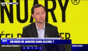 Dry January: "Toute consommation d'alcool est à risque", rappelle Guillaume Davido (médecin addictologue à l’hôpital Bichat)