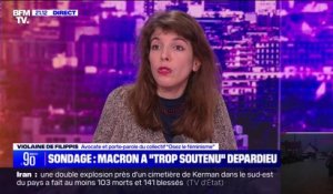 Propos d'Emmanuel Macron sur Gérard Depardieu: "Ce qui est très choquant dans ce discours, c'est l'absence totale de nuances du président", pour Violaine de Filippis (porte-parole d'Osez le féminisme!)