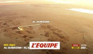 Le parcours de la troisième étape - Rallye raid - Dakar