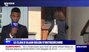 Affaire Delon: "Je pense que monsieur Delon est victime d'abus de faiblesse depuis le début, affirme Me Yassine Bouzrou (avocat d’Hiromi Rollin)