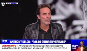 Anthony Delon sur l'héritage d'Alain Delon: "Il faut arrêter de parler de cette histoire de pognon"