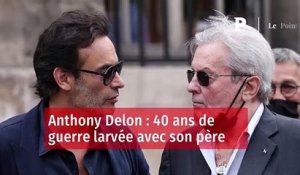 Anthony Delon : 40 ans de guerre larvée avec son père
