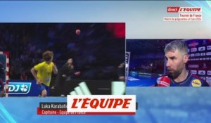 L.Karabatic : « C'est bien d'avoir une telle adversité » - Hand - Tournoi de France (H) - Bleus