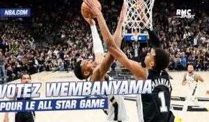 NBA: "Votez Wembanyama pour le NBA-All Star Game", l'appel de Stephen Brun