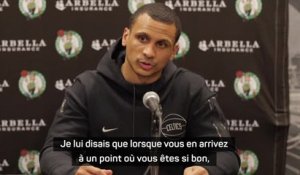 Celtics - Mazzulla très élogieux envers Tatum qui reçoit "le compliment ultime"