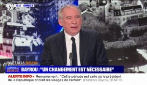 Remaniement: "Cette période est celle où le président choisit les visages de l'action", affirme François Bayrou