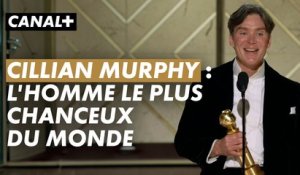Cillian Murphy, meilleur acteur dans Oppenheimer - Golden Globes 2024 - CANAL+