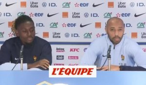 Thierry Henry explique qu'un virus touche les Bleuets  - Foot - Espoirs