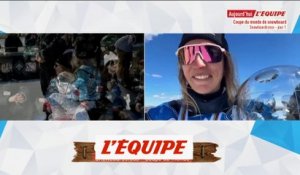 « C'était vraiment un objectif de carrière » - Snowboardcross - CM (F) - Trespeuch