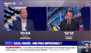 Manuel Bompard (LFI) à Sébastien Chenu (RN): "Vous fermez les yeux sur le génocide en cours à Gaza"