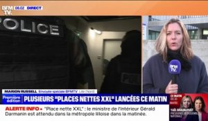 Plusieurs opérations "places nettes XXL" ont été lancées ce matin à Lille et plusieurs autres villes du pays