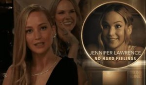 Une réaction inattendue de Jennifer Lawrence lors des Golden Globes : "Si je ne gagne pas, je pars"