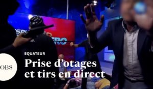 Prise d'otages en direct à la télé dans l'Equateur en crise