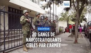 En Equateur, les gangs de narcotrafiquants considérés comme des groupes terroristes