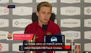 Barça - De Jong : "Tout faire pour battre le Real en finale"