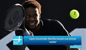 Open d'Australie: Monfils réussit une entrée "solide"