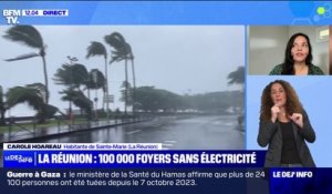 "On a peut-être échappé au pire": une habitante de La Réunion témoigne au passage du cyclone Belal