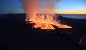 Les images incroyables de l'éruption volcanique en Islande