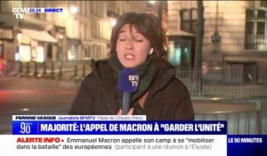 Emmanuel Macron appelle la majorité présidentielle à "garder son unité" et  à se "mobiliser dans la bataille" des élections européennes