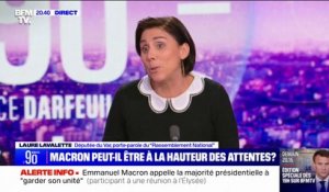 Laure Lavalette, députée RN du Var, sur la conférence de presse d'Emmanuel Macron: "Est-ce qu'il aurait pas mieux fait de laisser parler Gabriel Attal?"