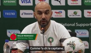 Regragui : “On est attendu par tout le monde”