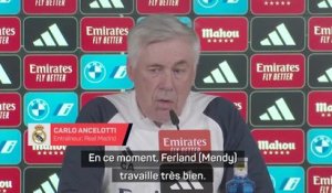 Real Madrid - Ancelotti ne veut pas évoquer la prolongation de Mendy