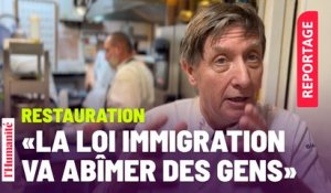 «La loi immigration va abîmer des gens plutôt que reconstruire », Alain Fontaine, Maître restaurateur