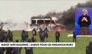 Saint-Soline : trois manifestants condamnés à des peines de prison avec sursis