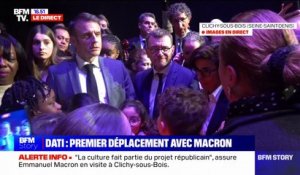 "Le problème c'est l'argent": Emmanuel Macron échange avec une habitante de Clichy-sous-Bois lors de son déplacement en Seine-Saint-Denis avec Rachida Dati