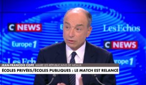 Jean-François Copé : «L’école publique n’arrive pas à enrayer les fléaux que l’on connaît et que l’on dénonce»