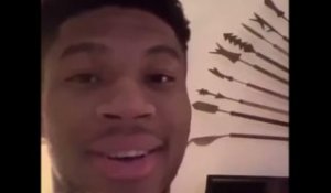 Giannis Antetokounmpo Hilariously Reacts To Girlfriend Growing Up Lakers Fan