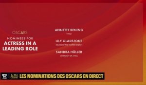 L'actrice Sandra Hüller nommée pour l'Oscar de la meilleure actrice pour son rôle dans "Anatomie d'une chute"