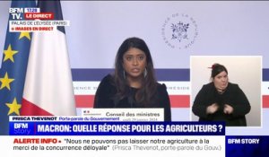 Prisca Thévenot: "Ce sont 215 millions d'euros qui iront directement dans la trésorerie de nos agriculteurs"