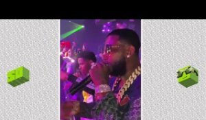 Gucci Mane Performs In The Nightclub With The Icy Family